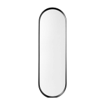 Miroir oval noir norm - audo