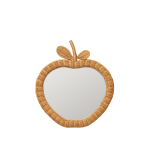 Miroir en rotin tress� naturel 40 x 45 cm apple - ferm living
