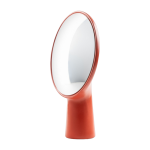 Miroir rouge en c�ramique 46, 5cm cyclope - moustache