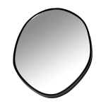 Miroir en verre et acier noir c - serax