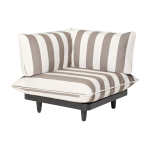 Module d angle de canap� d ext�rieur ray� cacao paletti - fatboy