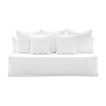 Module canap� d�houssable tissus lino bianco ghost 38 - gervasoni