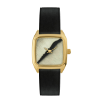 Montre noir amherst et cadre dor� prima - laps
