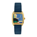 Montre en perlon cobalt 23 mm olympe - laps