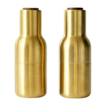 Moulin � sel et moulin � poivre dor�s bottle - audo
