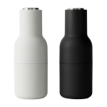 Moulin � sel et moulin � poivre noir et blanc bottle - audo