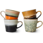 Mugs � cappuccino en c�ramique vaisselle 70's - hkliving