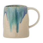 Mug en gr�s bleu 450ml yori - bloomingville