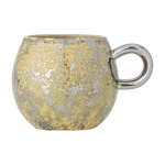 Mug en gr�s vert 410ml 9x8cm paula - bloomingville