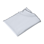 Nappe carr�e en coton lav� blanche 170 x 170 cm - the cool republic