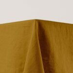 Nappe rectangulaire carlina bronze et bourdon noir - madura