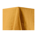 Nappe rectangulaire carlina jaune ocre et bourdon noir - madura