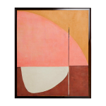 Oeuvre d'art encadr�e 'roseate hues' 107x127cm - hkliving