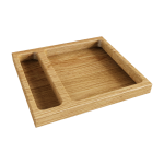 Organisateur de bureau en ch�ne 19x21, 5cm lima - metallbude