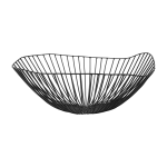 Panier � fruits noir 13 x 13 cm cesira - serax