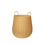 Panier � linge en rotin naturel tress� 49 x 60 cm braided - ferm living