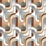 Papier peint art d�co 192x270 cm arp�ge - edito