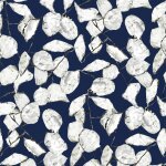 Papier peint bleu marine monnaie de pape raccordable - edito