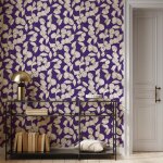 Papier peint intiss� violet 192x270 cm monnaie de pape - edito