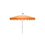 Parasol oversize r�tro en polyester orange pensol - fatboy
