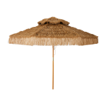 Parasol en raffia patio - hkliving