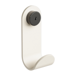Pat�re en acier thermolaqu� blanc cr�me 15x5cm jo - tiptoe