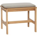 Petit banc en bois 60x44xh48cm epoch - h�bsch