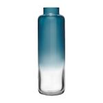 Petit vase magnolia bleu - nude glass
