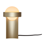 Petite lampe de table en aluminium dor� loop - tala