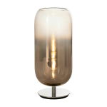 Petite lampe de table marron cuivr�e gople - artemide