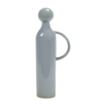 Pichet avec bouchon en gr�s gris clair 36cm - serax