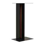 Pied en acier trempr� pour enceinte 38x27x75cm pr link - la boite concept