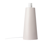 Pied de lampe conique naturel skin m mat - hkliving