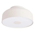 Plafonnier en acier beige 30x15cm omiq - sollux