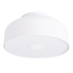 Plafonnier en acier blanc 30x15cm omiq - sollux