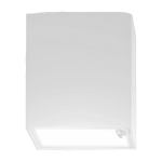 Plafonnier blanc 11 x 11 cm three - panzeri