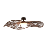 Plafonnier d'ext�rieur led triac dimmable en acier inoxydable marron 105cm mediterr�nia - bover