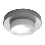 Plafonnier pour salle de bain argent� lia ip44 - enostudio