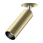 Plafonnier spot articul� en laiton bross� lola - panzeri