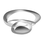 Plafonnier en verre blanc mini pirce - artemide