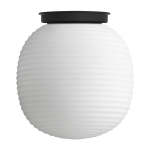 Plafonnier en verre opal blanc 30cm lantern - new works