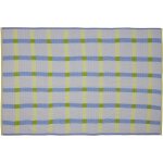 Plaid en coton jaune 140x200cm tento - h�bsch