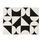 Plaid en coton noir volcan 150 x 200 cm tul - noo. ma
