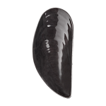 Plat en porcelaine noir 17, 5x7, 5x3cm marcel - serax