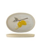 Plat de service en gr�s 36x25x3cm hadden - bloomingville