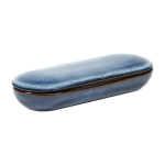 Plat de service en gr�s couvert bleu 20 x 8 cm pure - serax
