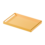 Plateau de service en acier mango lassi 45x30x4cm dava - metallbude