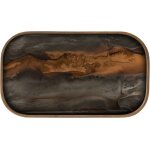 Plateau de service rectangulaire en verre 53x31cm - ethnicraft