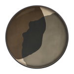 Plateau en verre fonc� xl translucent silhouettes - ethnicraft accessories