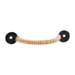 Poign�e de porte en bambou 10x3, 5cm - madam stoltz